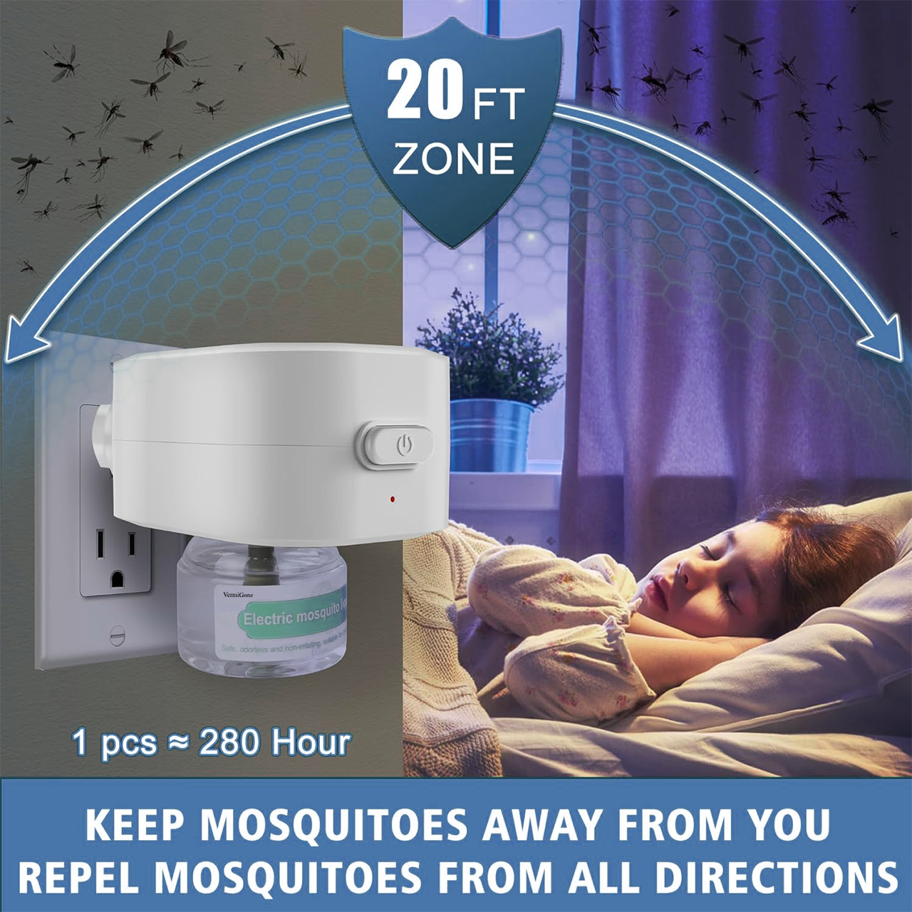 Vermigone Mosquito Repeller