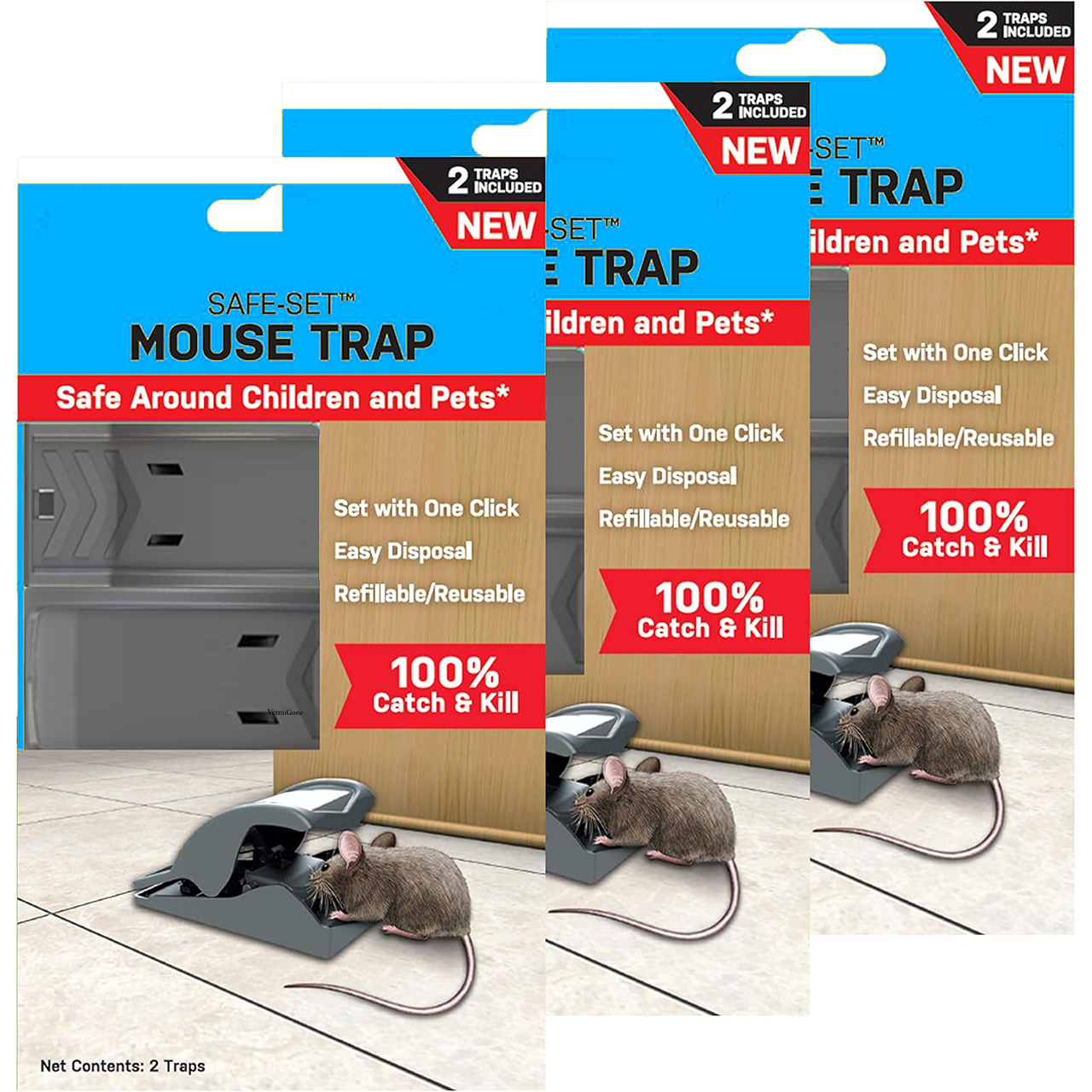 Vermigone Mouse Traps