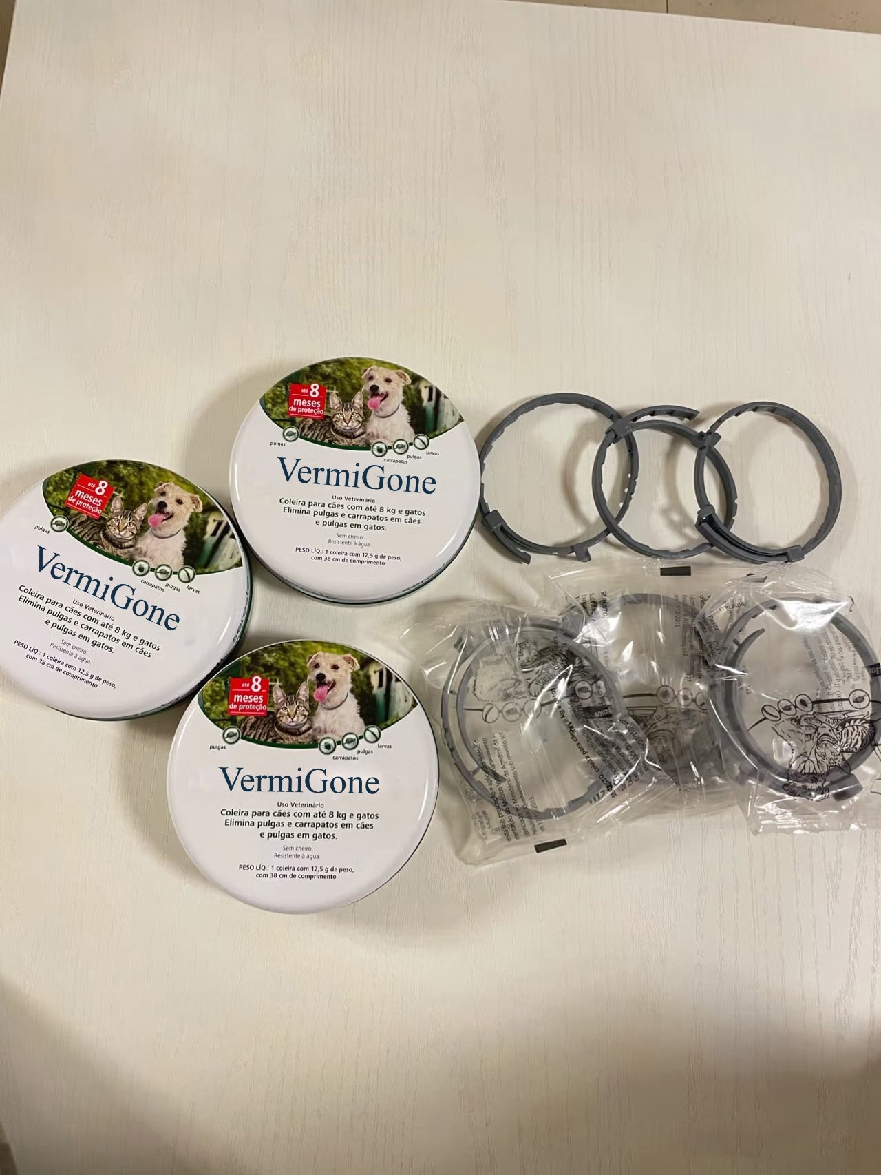 Vermigone Flea collars Dogs