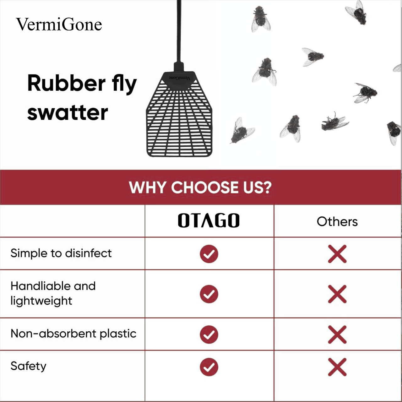 Vermigone Fly Swatters